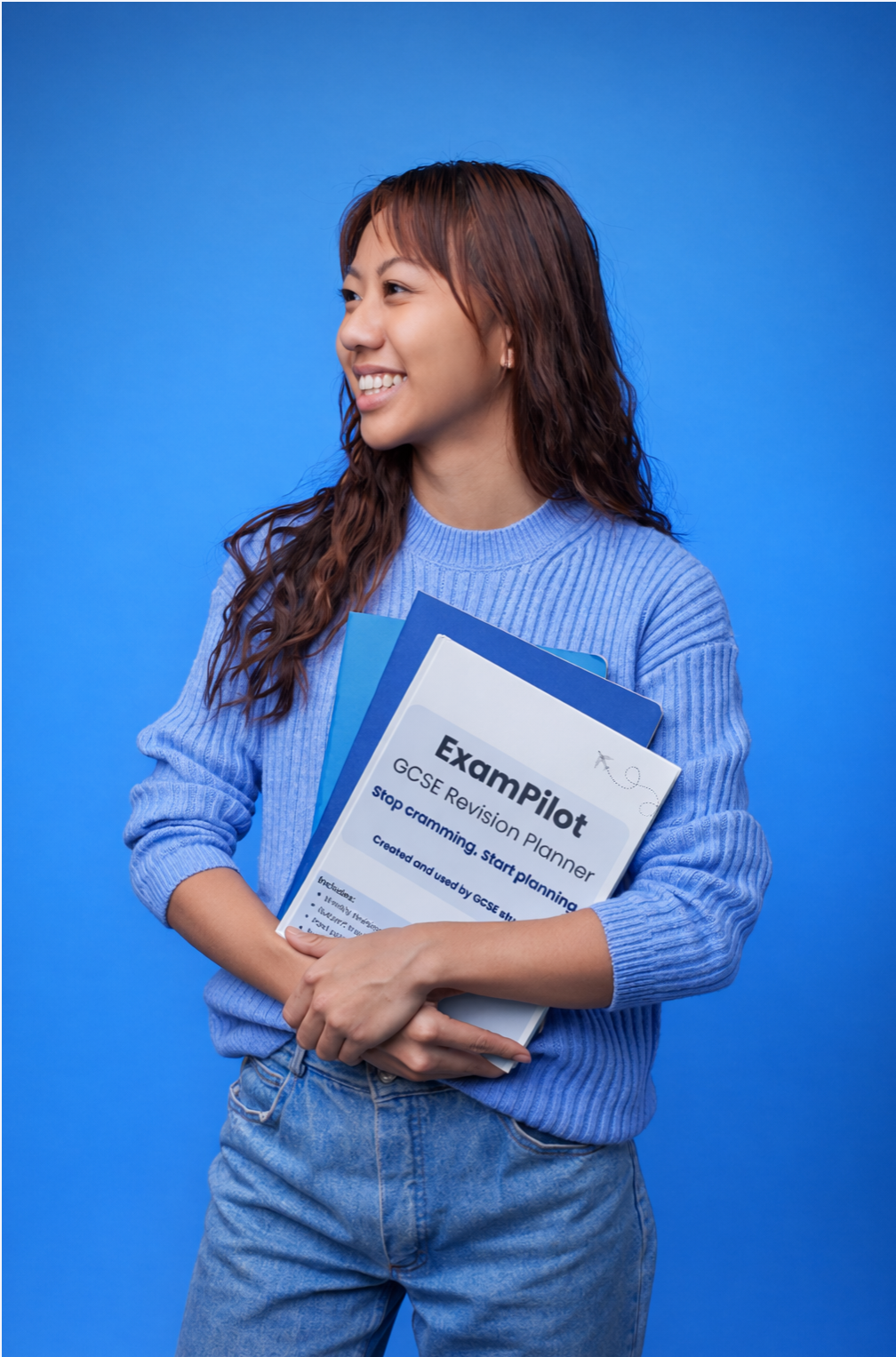 Student using ExamPilot revision planner to organize GCSE and A-Level exam preparation